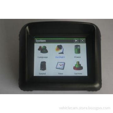 3.5 Inch DDR128MB USB 2.0 Plastic Motorcycle GPS Navigation